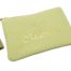 Trousse-Pochette-Coton-Vert-Anis-Message-Merci-Maitresse-Pompon-Dore