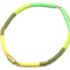 Collier-Perles-Degrade-Vert-avec-Tube-La-Vie-Est-Belle-Acier-Dore