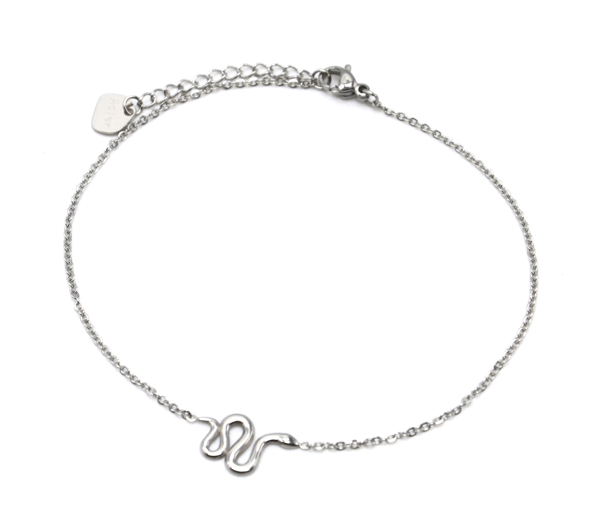Fine-Chaine-Cheville-avec-Serpent-Ondule-Acier-Argente