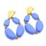 Boucles-dOreilles-Medaille-Acier-Dore-et-Goutte-Perles-Bleu-Mat