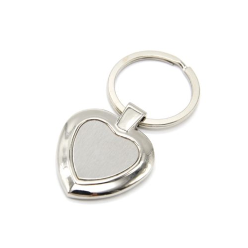 Porte-Cles-Bijou-de-Sac-Medaille-Coeur-Metal-Argente-a-Graver