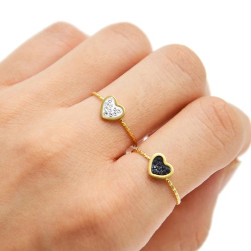 Bague-Fine-Torsadee-avec-Coeur-Acier-Dore-et-Strass