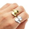 Bague-Anneau-avec-Boucles-Gouttes-Acier