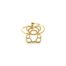 Bague-avec-Ourson-Contour-Points-Acier-Dore