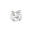 Bague-Multi-Rangs-avec-Soleils-Points-Acier-Argente