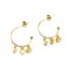 Boucles-dOreilles-Creoles-avec-Pampilles-Assorties-Acier-Dore