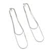 Boucles-dOreilles-U-et-Double-Chaines-Pendantes-Acier-Argente