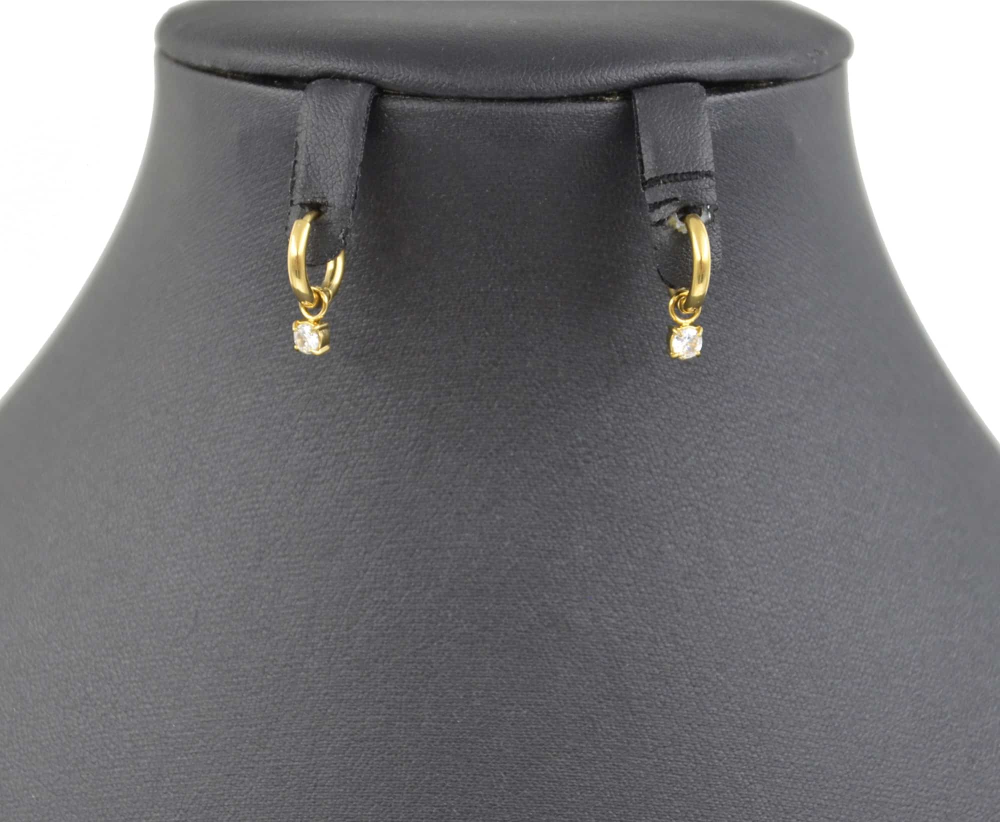 Lot-3-Paires-Boucles-dOreilles-Strass-Bille-et-Mini-Creoles-Acier-Dore-avec-Pierre