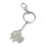 Porte-Cles-Bijou-de-Sac-Signe-Astro-Lion-Metal-Argente-et-Strass