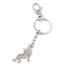 Porte-Cles-Bijou-de-Sac-Signe-Astro-Vierge-Metal-Argente-et-Strass