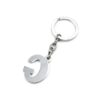Porte-Cles-Bijou-de-Sac-Lettre-G-Metal-Argente-et-Strass