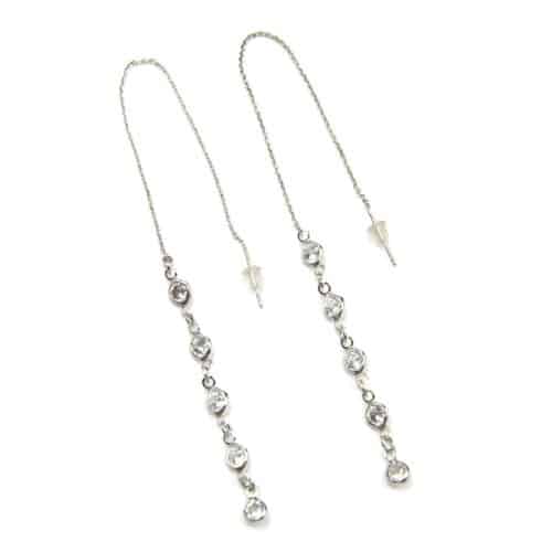 Boucles-dOreilles-Fine-Chaine-Metal-Argente-et-Pierres-Zirconium